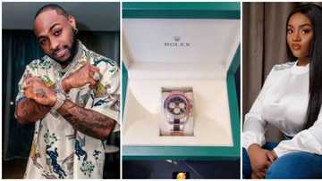 She deserves it: Fans reacts to claims that Davido got multi-million naira Rolex for Chioma