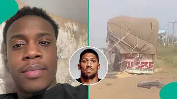 Man spots 3 unusual things in viral video of Anthony Joshua car accident: “I would hate to be famous”