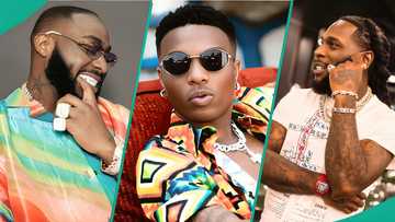 “Wisdom choke”: Davido’s response goes viral after being asked to pick between Wizkid, Burna Boy or himself
