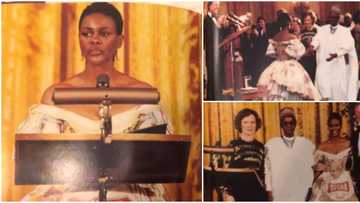Throwback photos of late Cicely Tyson with former Nigerian president Shehu Shagari
