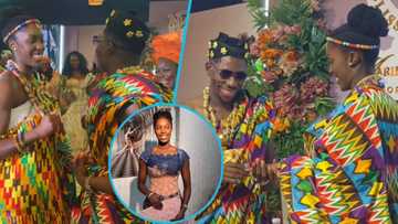 Moses Bliss: 4 videos which broke the internet from in beautiful traditional ceremony of singer and wife