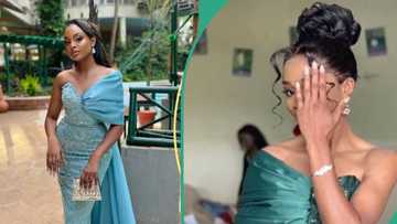 "Slight miss": Lady orders replica of dress, gets unique recreation, netizens share mixed reactions