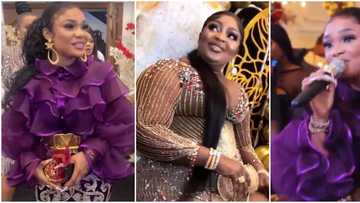 Hilarious moment Iyabo Ojo donated N200k at Eniola Badmus’ party after joking about dropping N50 million