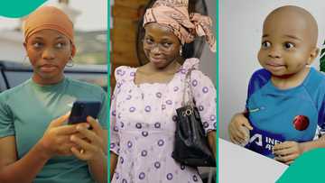Taaooma effortlessly switches between 4 characters in 1 minute, fans react: "Abeg take your flowers"