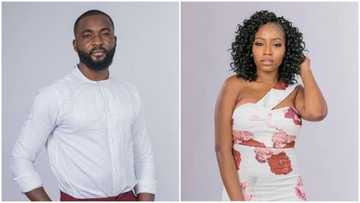 BBNaija housemates Khafi and Gedoni get cozy, share their first kiss in bed (video)