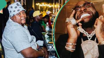 “David Chukwuebuka Adeleke”: Cubana Chiefpriest hails Davido over N577m Timeless necklace, gives him Igbo name