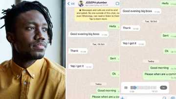 Nigerian plumber falls deeply in love, leaves his job to take girlfriend on dinner date to Lekki restaurant