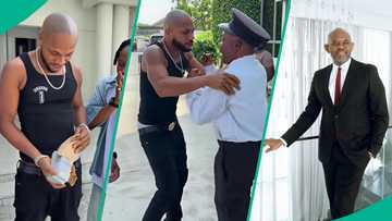 Tony Elumelu gifts Charles Okocha $50 for Christmas, his reactions trends: "massive Aguero moment"