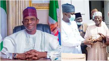 Gwamnan Yobe ya yiwa mutumin da ya mayar da kudi N1.7m kyauta mai tsoka
