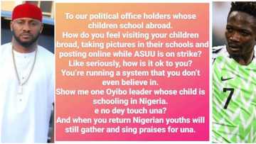 “Na me write am” - Yul Edochie calls out Ahmed Musa for using his post on 'ASUU Strike' without crediting him