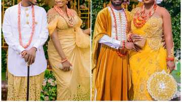 Igbo traditional wedding attire ideas for bride and groom
