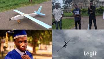 Nigerian students build flying drone with local materials; it can tackle bandits