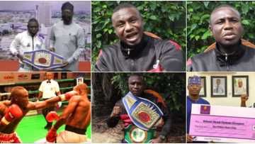 I don't have N100k in my account: Nigerian featherweight champion cries out in video, wants Buhari's help