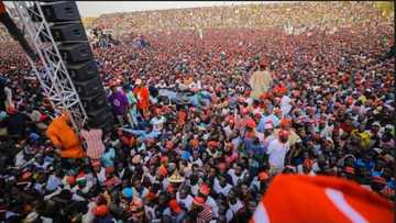 Yadda Tururuwar Mutane Sukayi Farin Dango A Kano Domin Tarbar Kwankwaso