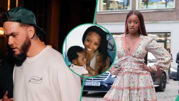 DJ Cuppy's ex Ryan Taylor floors critic commenting on his baby's colour: "Yeye man scam our girl