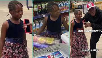 "Take whatever you want": Nigerian girl causes uproar after choosing only toys, ice cream at mall
