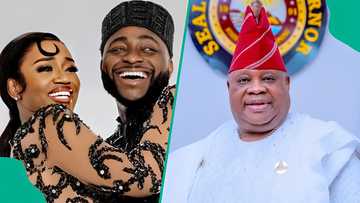 Davido's wife Chioma reacts to Gov Ademola Adeleke's victory post after Osun election