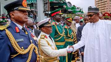 BREAKING: Why Buhari sacked ex-service chiefs - Presidency opens up