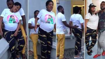 Toyin Abraham shares 1st IG post after birth, serves couple goals with loved-up videos of herself and hubby