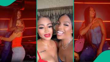 Annie Idibia and Regina Daniels go clubbing, videos of them in baddie outfits trend: “She's happy”