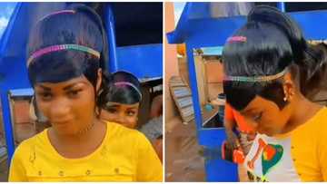 "How will they baff?" Mixed reactions trail video of ladies with matching hairstyles