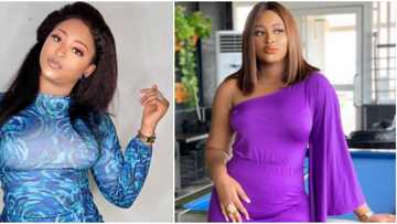 Actress Etinosa slams lady who dragged her for saying she doesn't want more kids after dad's death