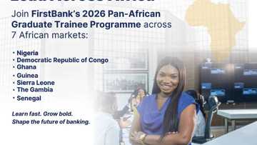 Launch Your Future with FirstBank 2026 Pan-African Graduate Trainee Programme