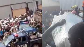 Wata sabuwa: Jami'an tsaro na kallo mutane suka sace tallafin COVID-19 a Kwara