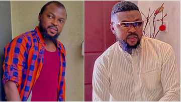 Check out captivating before and after photos of actress Toyin Abraham husband's new look