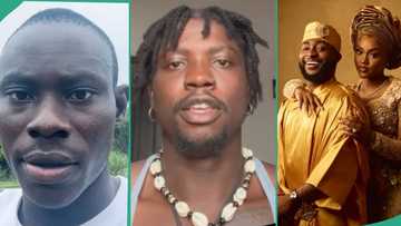 "VeryDarkMan did not spray money at Davido's wedding": Man shares his thoughts on Chivido 2024