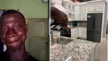 Man shares photo of his new kitchen, Twitter users 'roast' him with funny comments