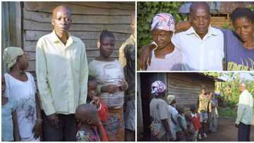 "I wanted more children": Man marries 2 blood sisters, shows off his family of 12 in viral video