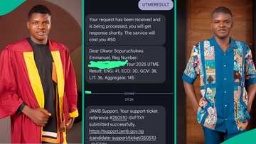 Candidate who rewrote UTME 2025 exam after getting 145 in first one displays impressive new result