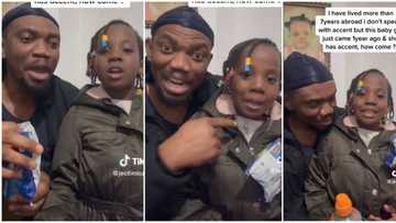 "I must take her back to Africa": Nigerian man says as little girl's accent changes after a year abroad