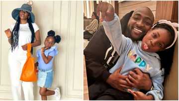 My baby getting so big: Davido laments bitterly as Imade shares beautiful photos with mum Sophia