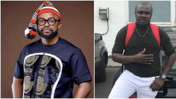 "No legit human pays N10m for table": Frank Ufomadu, Okon Lagos trade words over man arrested for kidnapping