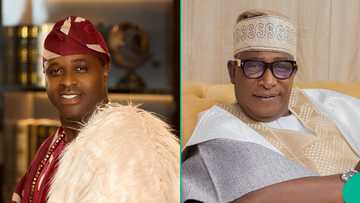 Femi Adebayo celebrates father on b'day, shares plush pictures, fans drool: "May your days be long"