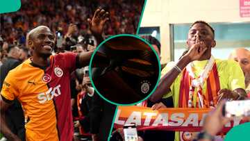 Galatasaray announce Osimhen signing with mask video as record crowd gathers in Istanbul