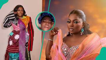 "Not classy": Funke Akindele reacts as fan shades her for using nylon bag to pack food for guests