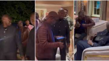 “How is this a pastor”: Nigerians react online after clergyman Tobi Adegboyega was seen hanging out with Kwam 1