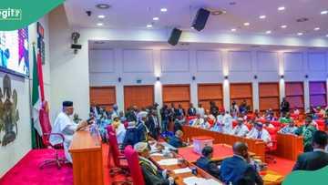 Drama as senators fight over seats in newly renovated chamber
