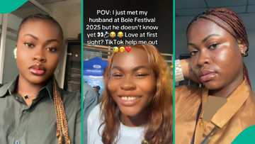 Bole Festival: Nigerian lady gushes over man she met at event, calls him her husband