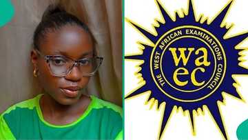 WAEC 2025: Student who rushed to check result displays what she saw, cries out: "It's not funny"