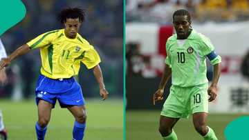 Okocha vs Ronaldinho: When 2 football magicians battled in ultimate skill showdown, video