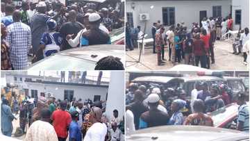 APC primary: Shomolu residents protest alleged imposition of candidate by Sanwo-Olu