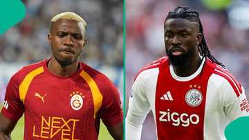 Ajax striker names Super Eagles star Victor Osimhen as best player he has played with, video