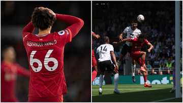 Fans troll Trent Alexander Arnold after his poor defensive skills gift Aleksandar Mitrović opening goal