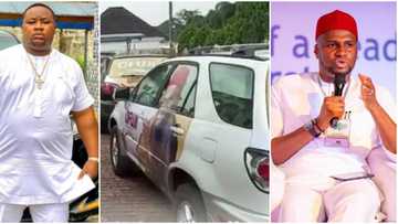 "Make we burst everywhere": Cubana Chiefpriest to give random Abia youth car as he drums support for candidate