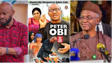 "It’s this movie he watched on Peter Obi" Yul Edochie reacts to El Rufai's comment on presidential candidate