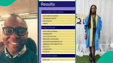 WAEC 2025: Result of brilliant science student thrills her family due to her score in mathematics
